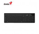 TECLADO GENIUS WIRELESS SLIMSTAR 7230 AI COPILOT MULTIMEDIA + 9 TECLAS ACCESO RAPIDO SP BLACK (31310021401)